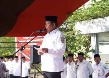 Pasca Cuti Bersama, Wabup Deddy Serukan Peningkatan Kinerja ASN Saat Apel Perdana