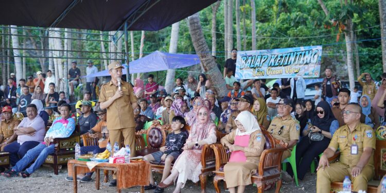 Bupati Iskandar Nikmati Aksi Balap Ketinting Di Tengah Wisata Alam Lion Ocean View