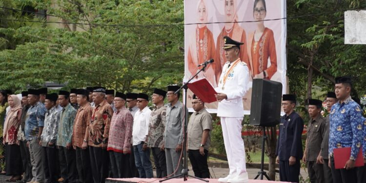 Apel Korpri dan Peringatan Hari Kartini serta Otonomi Daerah: Bupati Iskandar Sampaikan Pesan PPPA-RI dan Kemendagri