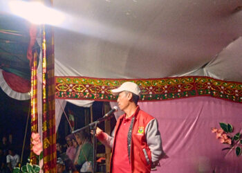 Pemda Bolsel Resmi Membuka Turnamen Voli dan Liga 30 Ribu dalam Rangka HUT ke-13 Desa Momalia Tiga