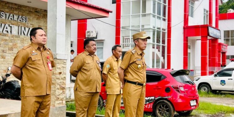 Bupati Iskandar Tinjau Pembangunan RSUD Bolsel Jelang Kunjungan Menteri Kesehatan RI