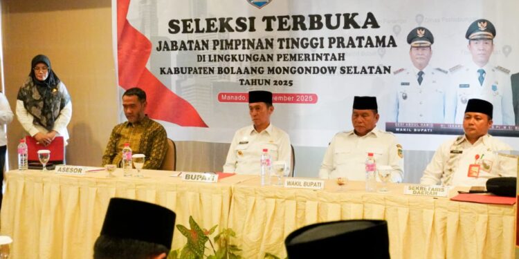Pemkab Bolsel Gelar Seleksi Terbuka Tiga Jabatan Pimpinan Tinggi Pratama