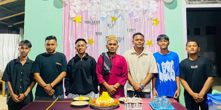 HUT Ke-14 Desa Meyambanga Timur Jadi Titik Balik Sinergitas Pemuda dan Pemerintah Desa