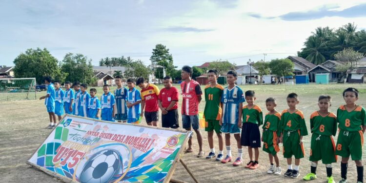 Turnamen U-15 Antar Dusun Momalia I Resmi Dibuka, Jadi Ajang Pembinaan Bibit Muda