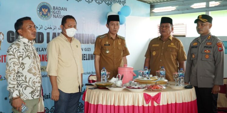 SPPG Citra Cemerlang Helumo Diluncurkan, Cakupan Program Gizi Bolsel Meluas