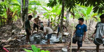 Pemdes Meyambanga Timur Dukung Inisiatif Karang Taruna Bangun Unit Usaha Peternakan Ayam