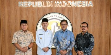 Audiensi di Kementrans RI, Bolsel Siap Jadi Pusat Pertumbuhan Ekonomi Baru Berbasis Kawasan