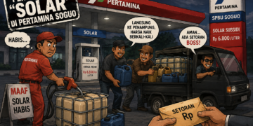 Bukan Sekadar Antrean, Dugaan Permainan Solar di SPBU Soguo Mengarah pada Penelusuran Rantai Distribusi