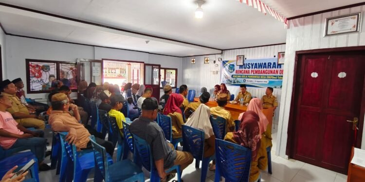Musrenbang Desa Momalia I Bahas RKPDes 2027, Sangadi Dorong Usulan Sesuai Kebutuhan Masyarakat