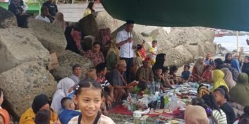 Tradisi Doa Mandi Syafar di Momalia I, Camat Posigadan Tekankan Kebersamaan